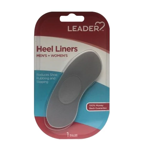 Stylish Leader Heel Liners Men and Woman 1 Pair Efficient