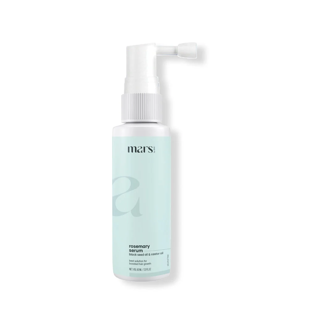 Luxury Mars Rosemary Hair Growth Serum Powered With Black Seed Oil Castor Oil Redensyl Unique