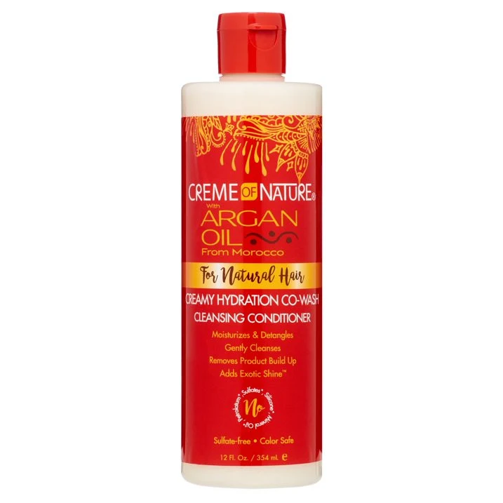 Creme Of Nature Argan Oil Pure Licous Co Wash Cleansing Conditioner 12 Oz Advanced