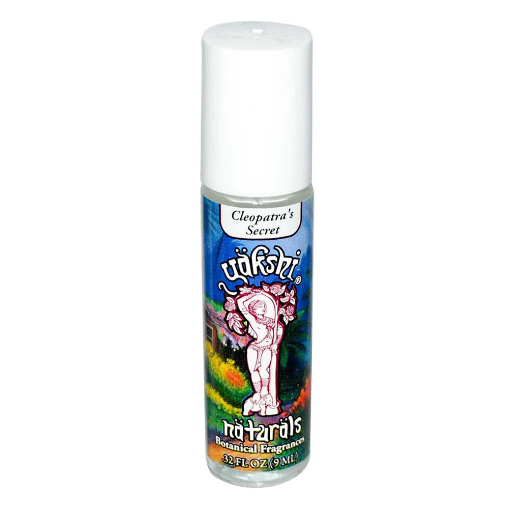 Versatile Yakshi Naturals Roll On Botanical Fragrance Cleopatras Secret 0.32 Oz Modern