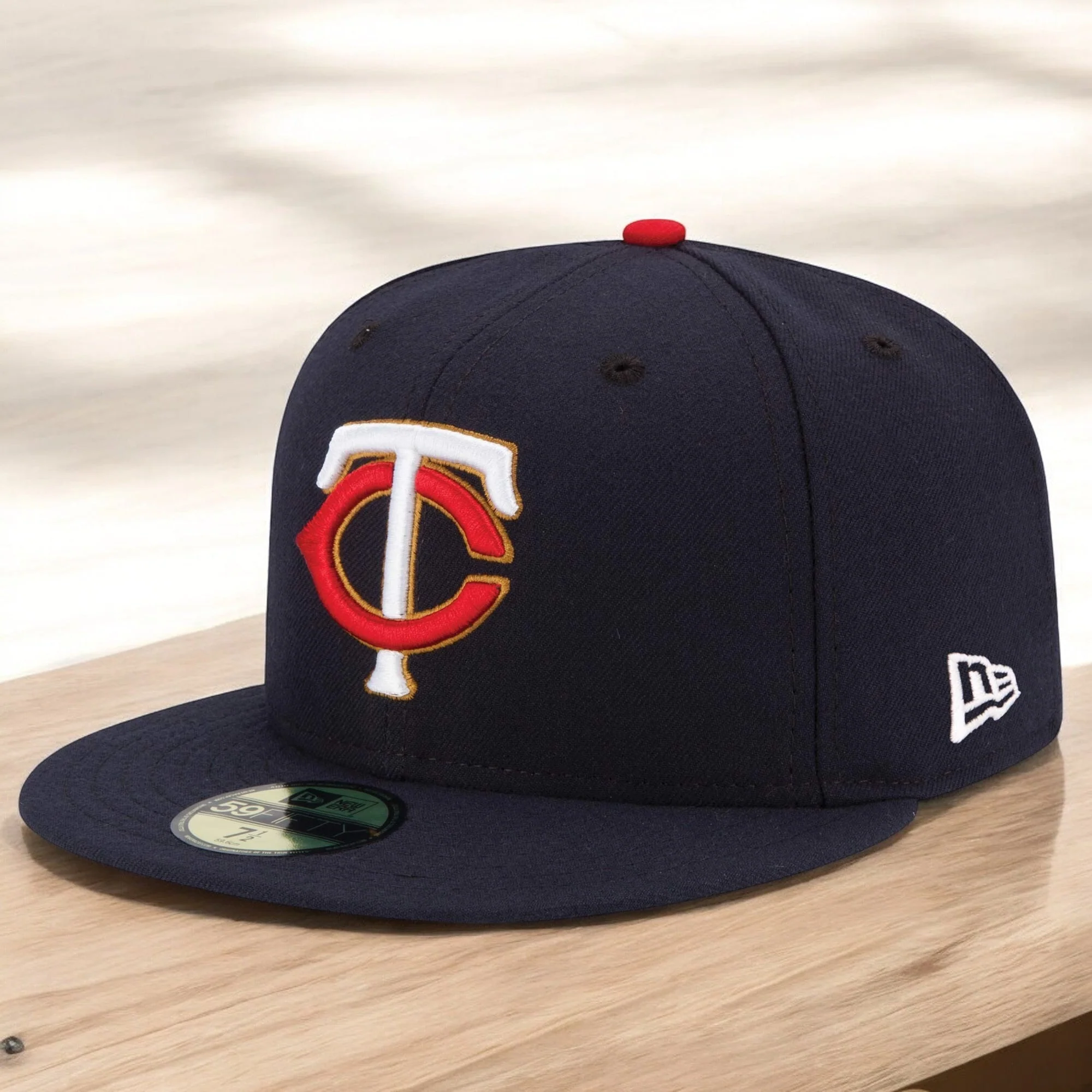 Trusted New Era Men's MLB Minnesota Twins 5950 Ac Perf Fitted Navy Practical