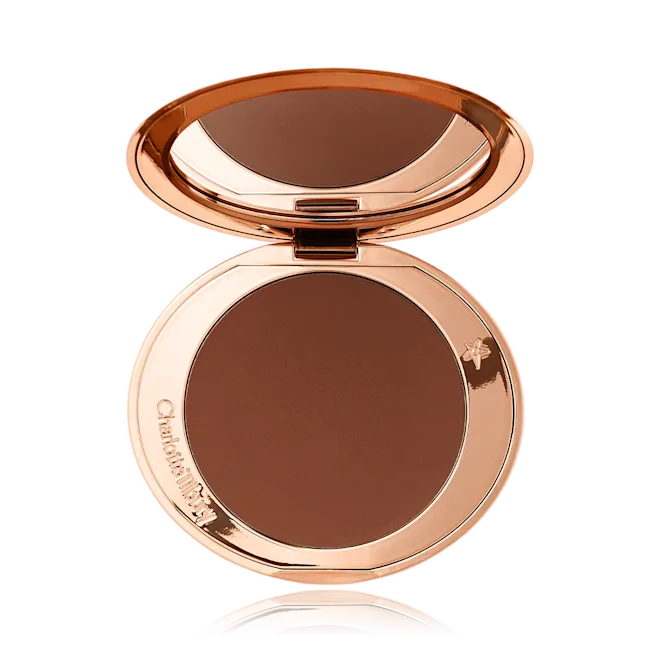 Clean CHARLOTTE TILBURY AIBRUSH BRONZER 4-DEEP Safe
