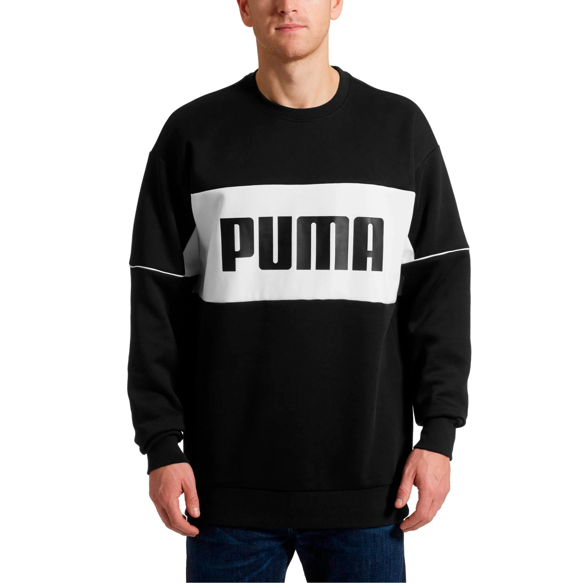 World-Class Puma Men's Retro Crew Long-Lasting