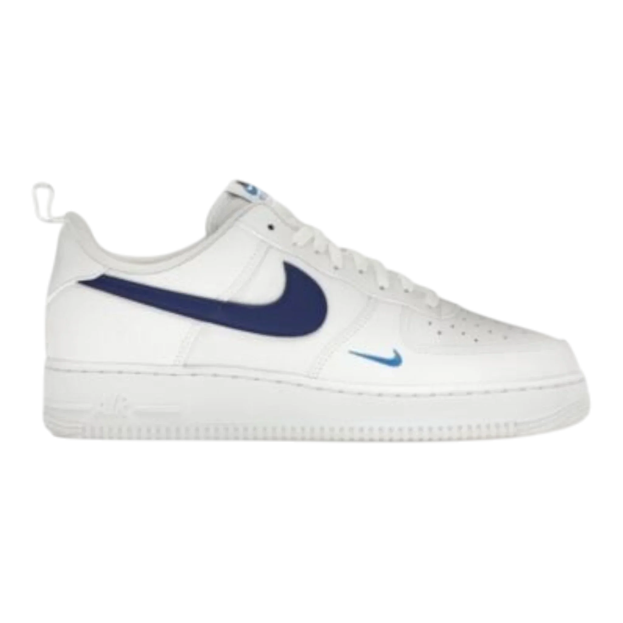 Specialty Nike Air Force 1 '07 Men's Sneakers — White Photo Blue Low-Top Enhanced