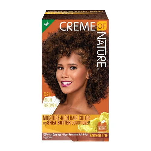 Advanced Creme Of Nature Color C21 Rich Brown Kit 1 Ea Luxury