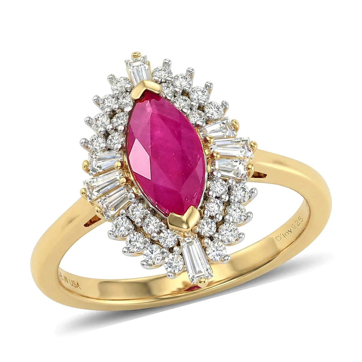 Dependable HomeJewelryRingsHalo Rings 8411913 Practical