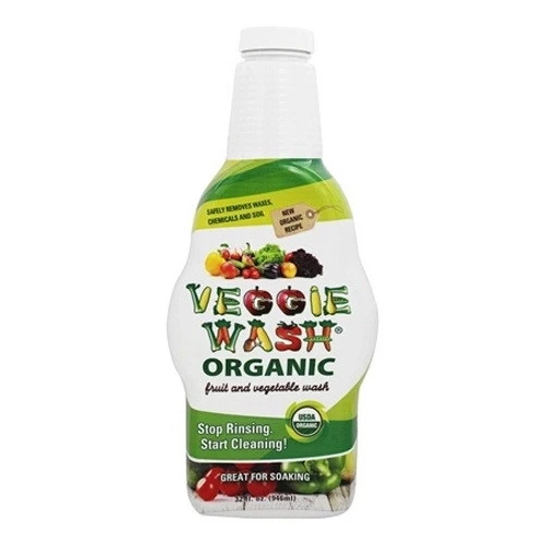Breathable Veggie Wash Organic Fruit and Vegetable Wash Soaker 32 Oz High-End