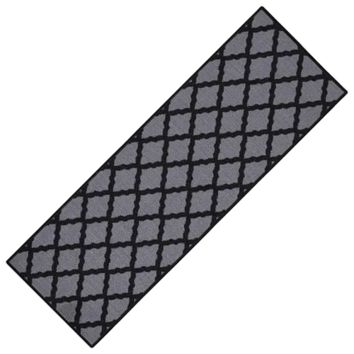 Casual Power Loomed Trellis Hallway Carpet Runner Rug 59 Clean