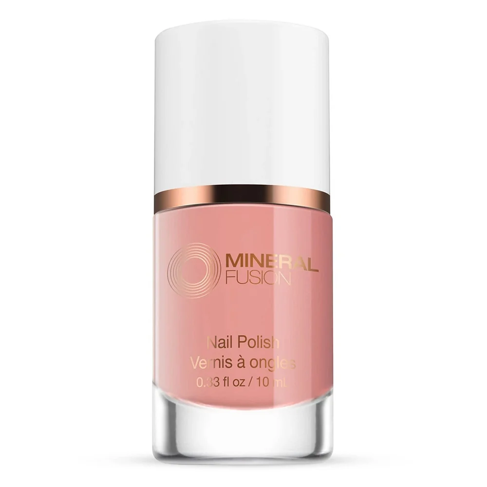 Excellent Mineral Fusion Nail Polish Pretty In Pink Shade 0.33Oz 10ml Powerful