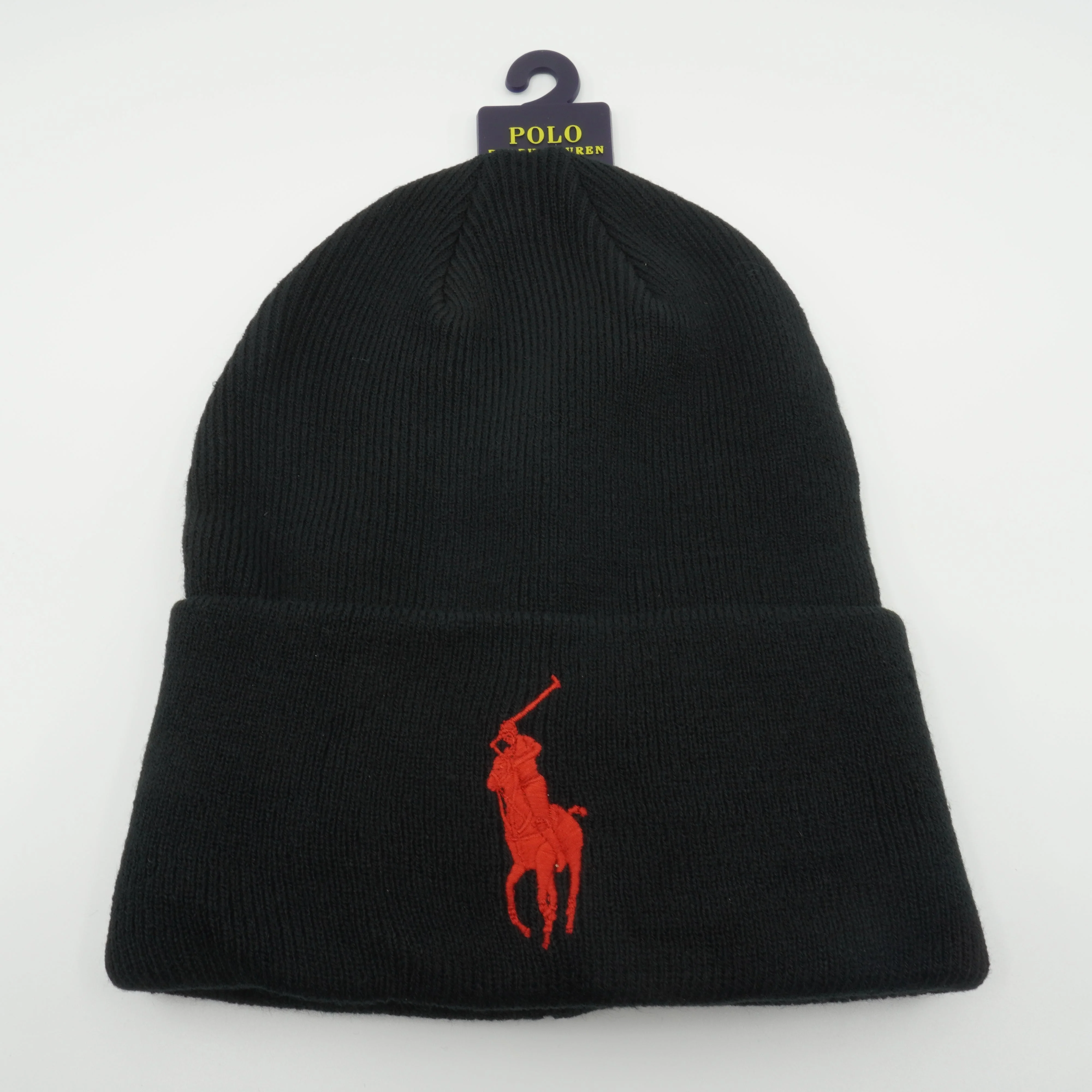 Contemporary Polo Ralph Lauren Men's Big Pony Cuff Hat Hats Secure