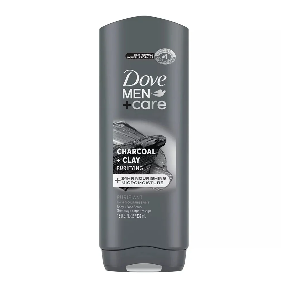 User-Friendly Dove Men And Care Elements Body Wash Charcoal And Clay 18 Oz Professional