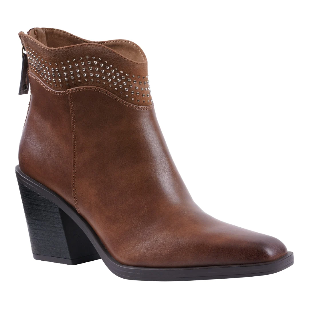 Fashionable Women's Dawn Cognac Bootie Verified