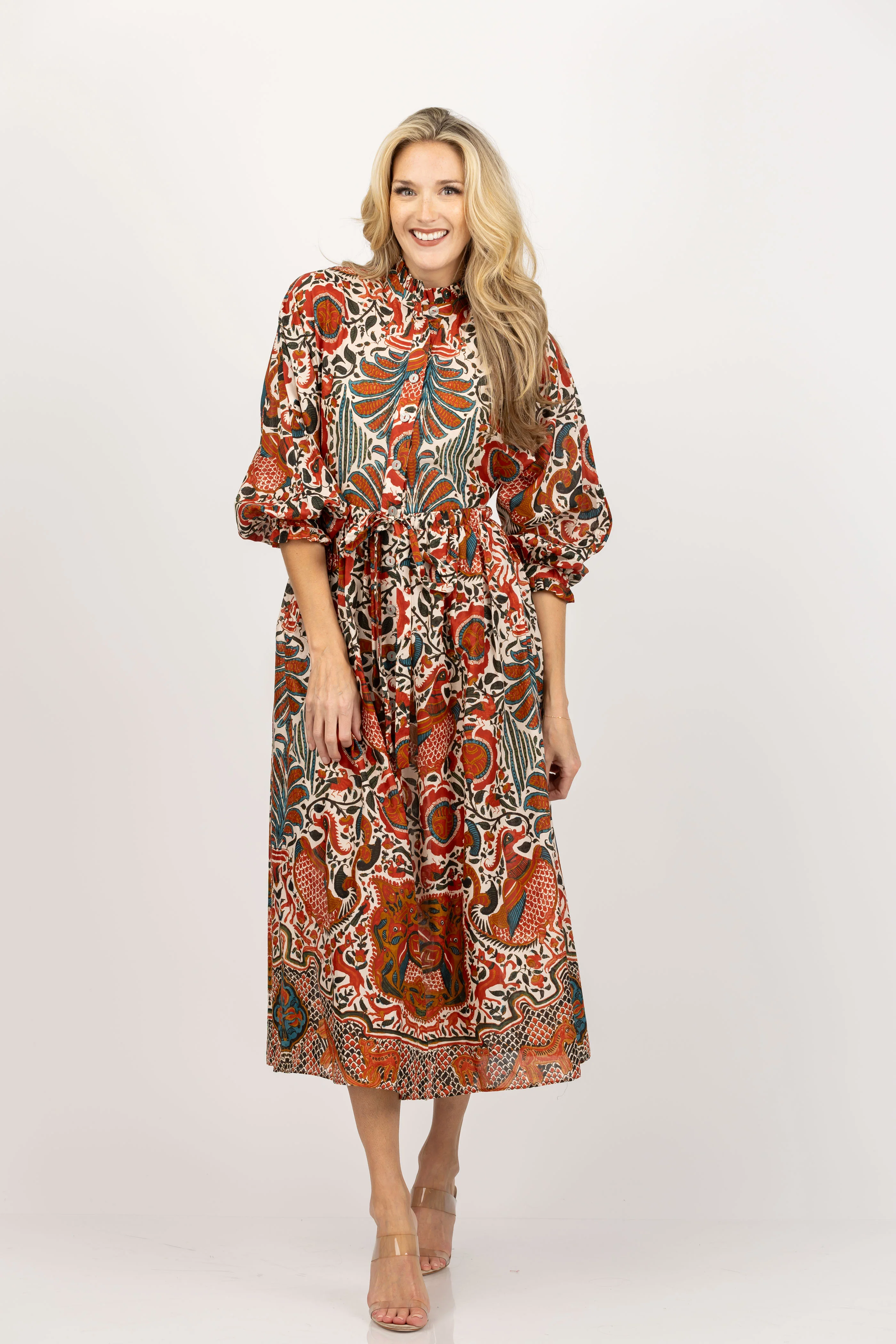 Powerful Cara Cara Beatrice Dress in Turtledove Luxor Official