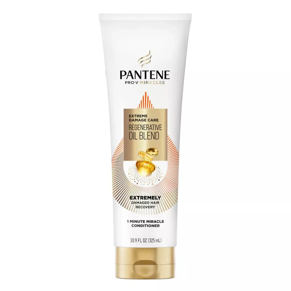 Sustainable Pantene Conditioner 1 Minute for Extreme Damaged Hair 10.9Oz 325ml Elite