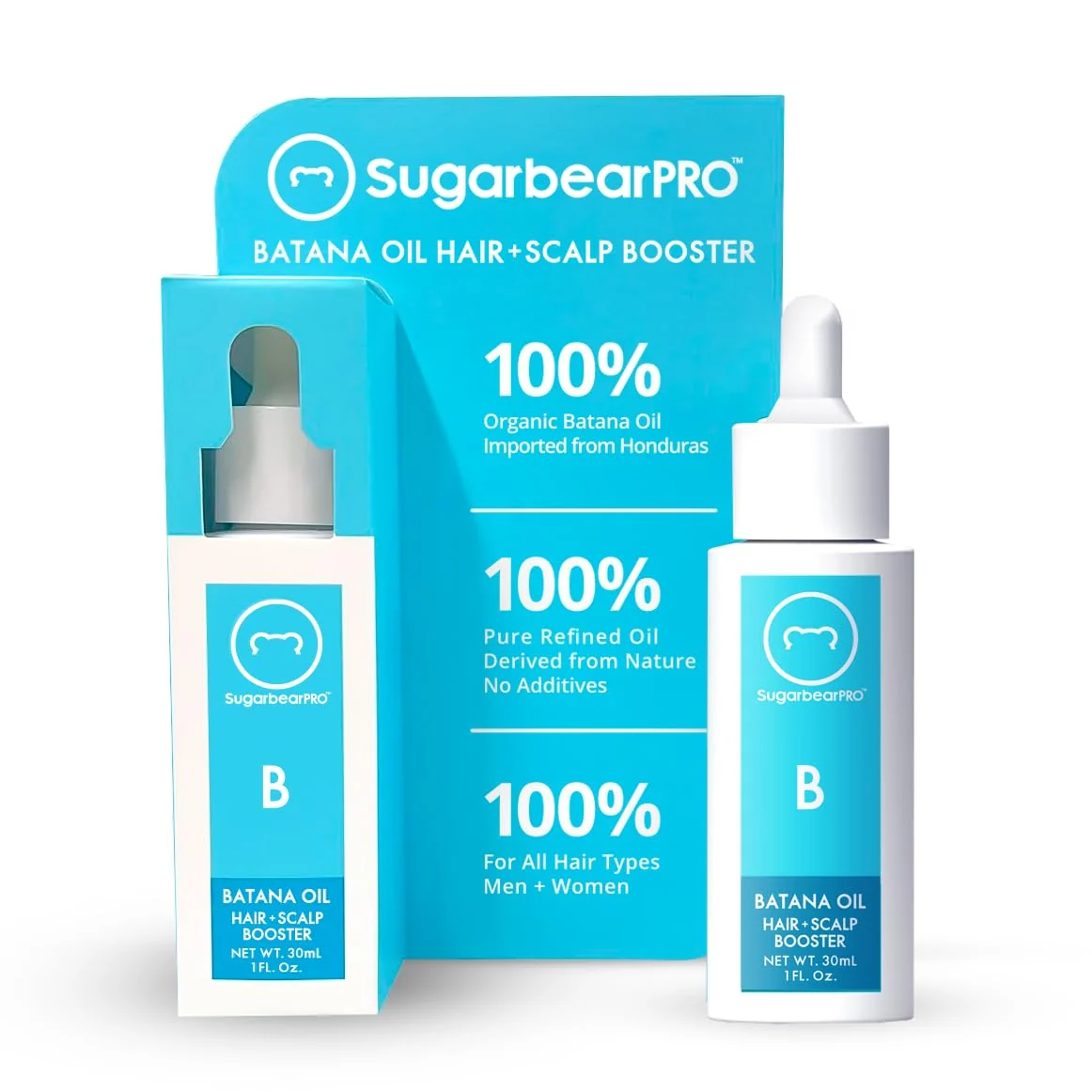World-Class SUGAR BEAR PRO HAIR BATANA OIL HAIR SCALP BOOSTER Carefully Designed