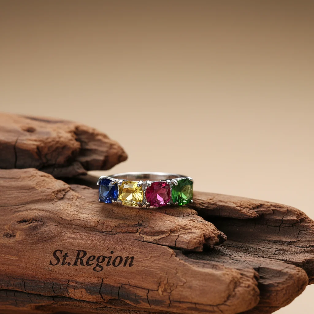 Exclusive Pink Crystal Silvertone Adjustable Ring Efficient