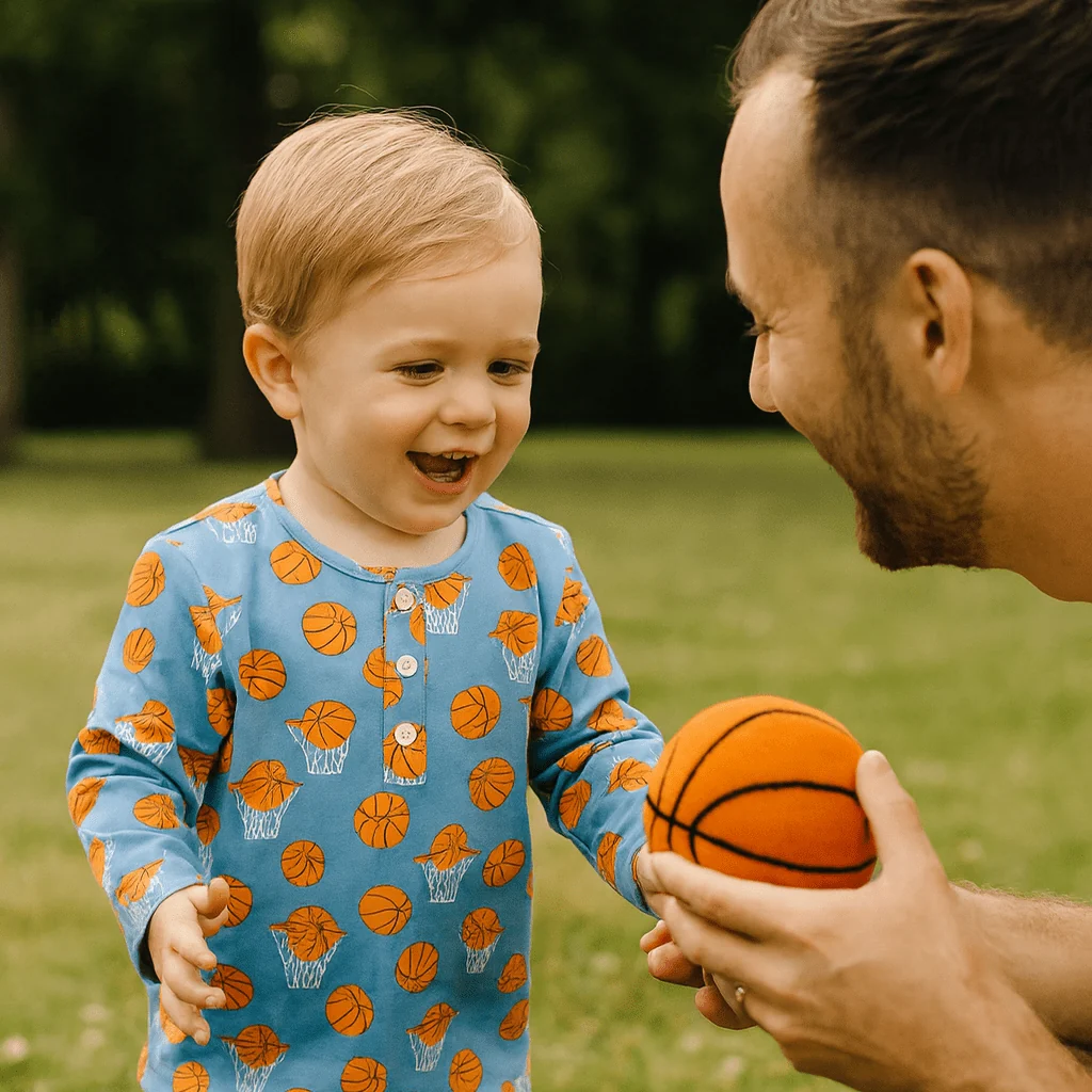 Authentic Raglan Henley Basketball Hoops Optimized