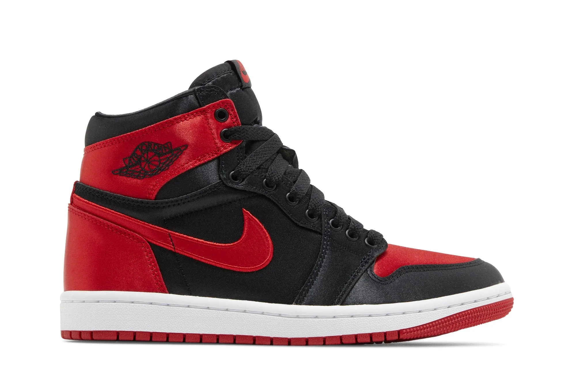 User-Friendly Air Jordan Women's Retro 1 High Og 'Satin Bred ' W Sneakers Powerful
