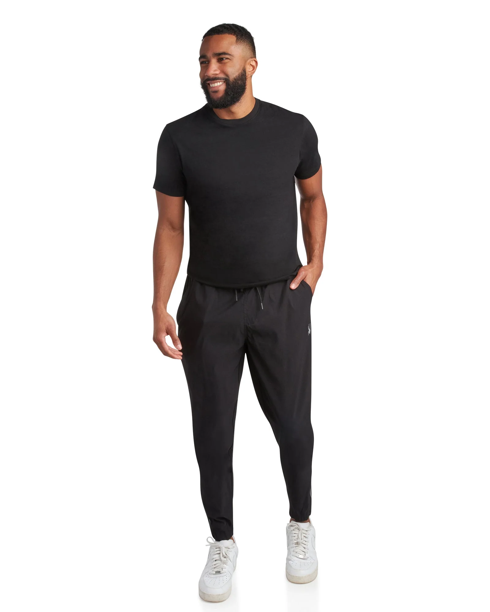 Responsible Men's Track Pant - Black Green