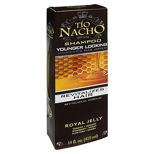 Sustainable Tio Nacho Younger Looking Shampoo Revitalizes Hair With Royal Jelly 14 Oz Easy-to-Use