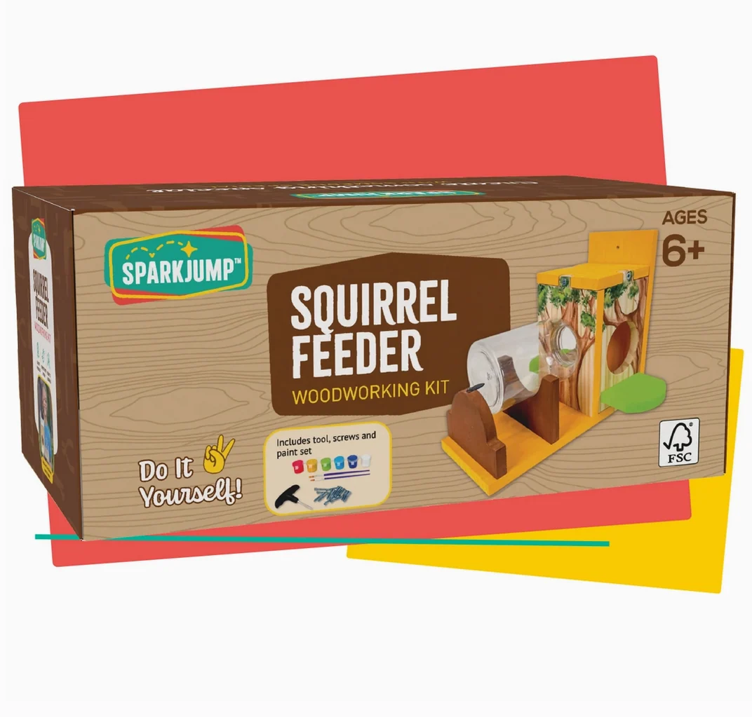 Outstanding Squirrel Feeder Woodworking Kit High-Quality