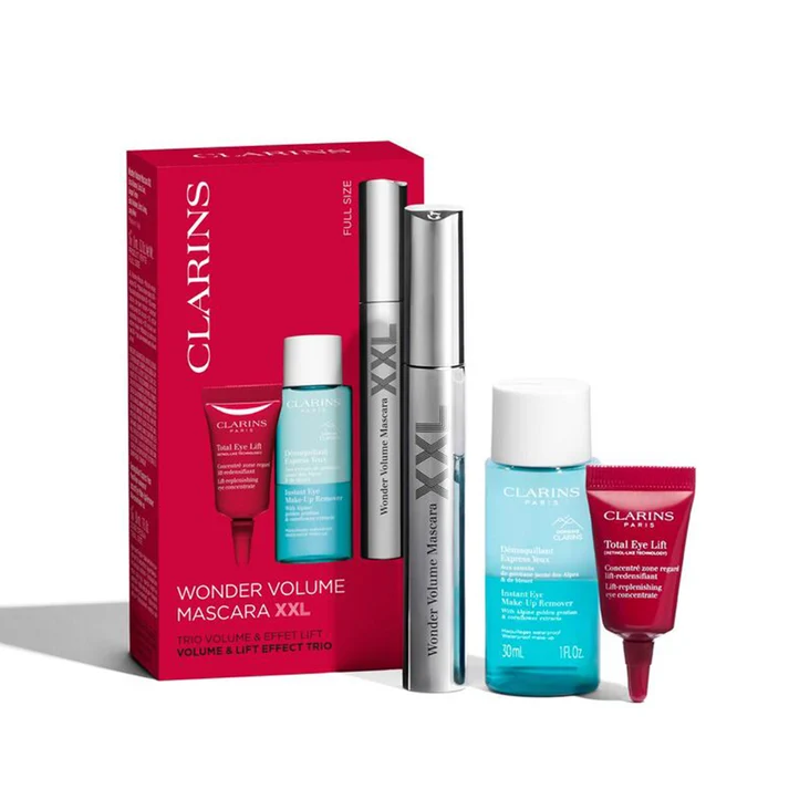 Crafted CLARINS WONDER VOLUME MASCARA XXL TRIO VOLUME EFFECT LIFT Minimalist
