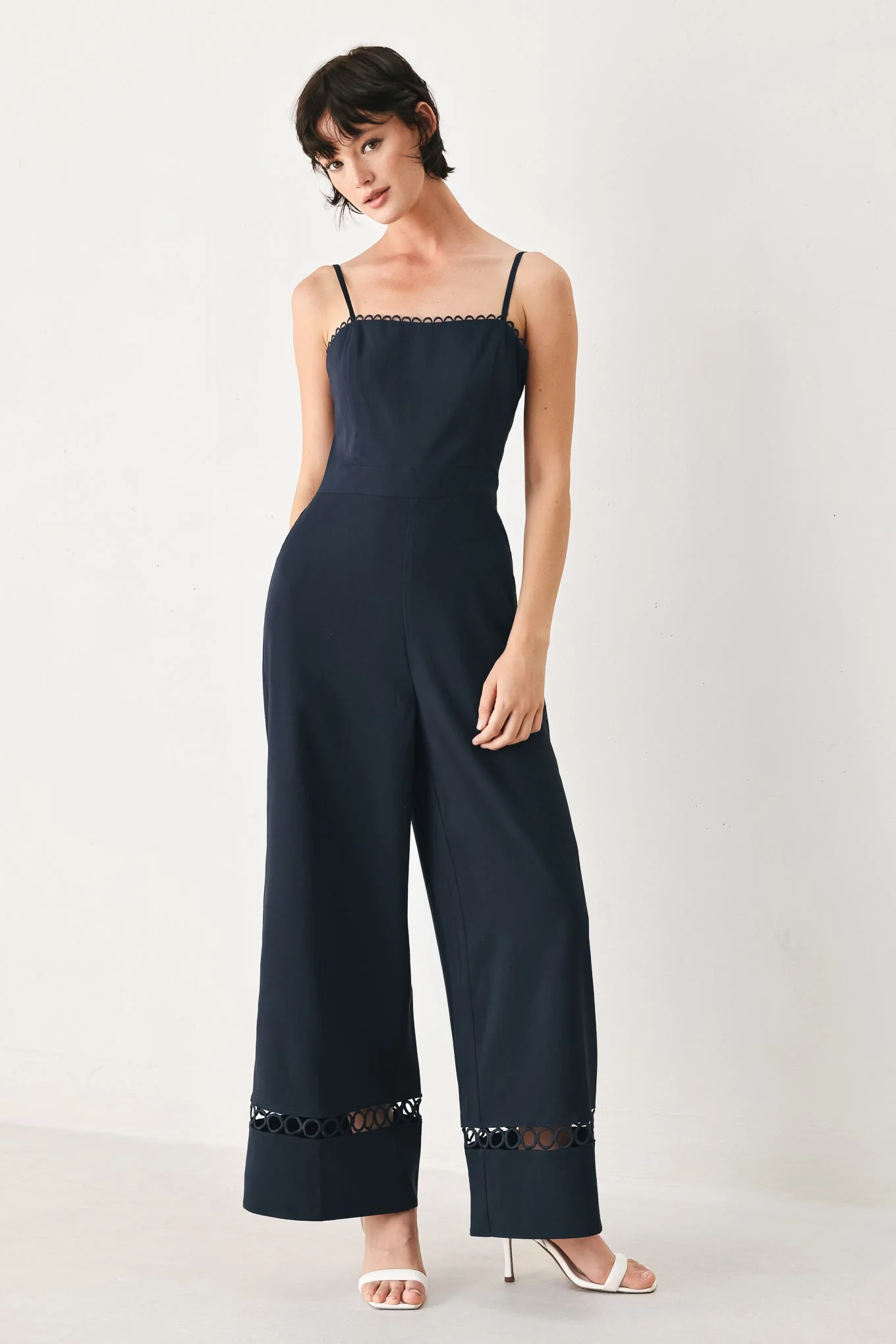 Carefully Designed After Hours Woven Jumpsuit Proven