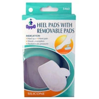 Easy-to-Use Oppo Silicone Gel Heel Pads With Removable Pads Size Large - 1 Pair Green
