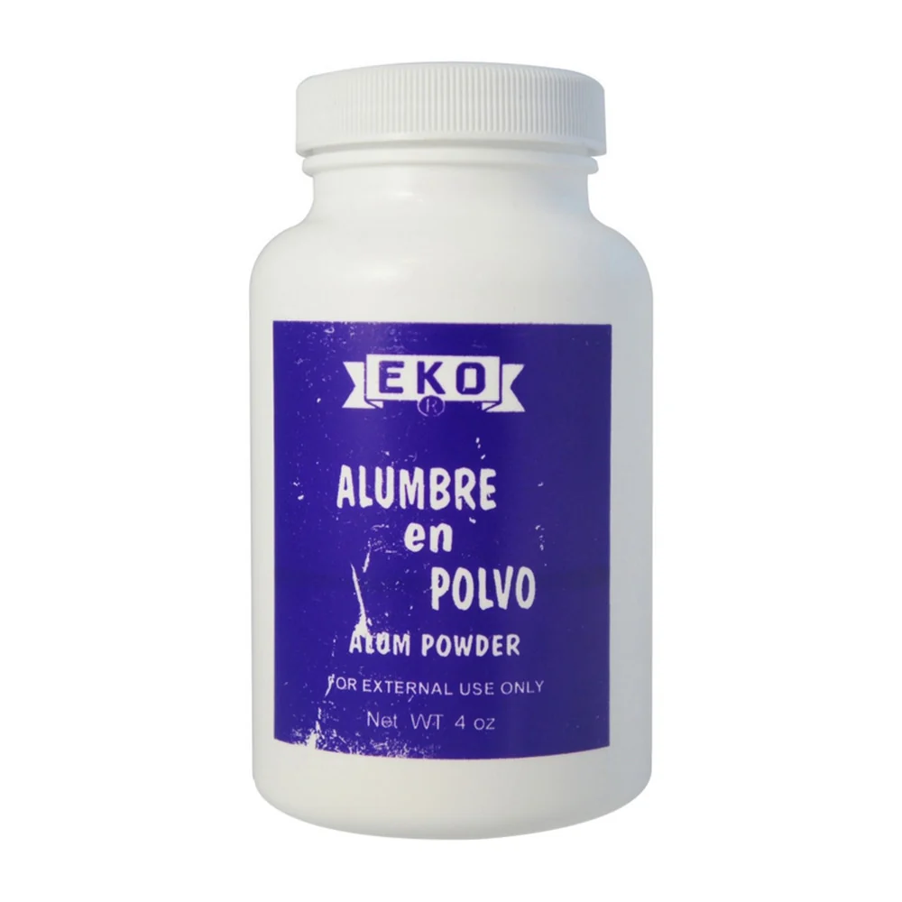 Selected EKO Alumbre en Polvo Alum Astringent and Antiseptic Powder 4 Oz Top-Quality