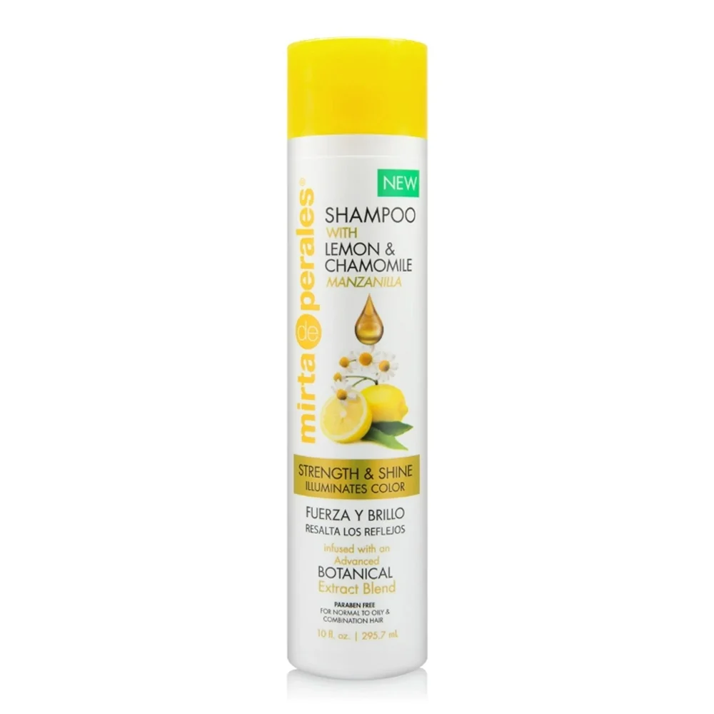 Excellent Mirta de Perales Hair Shampoo with Lemon and Chamomile 10 Oz Crafted