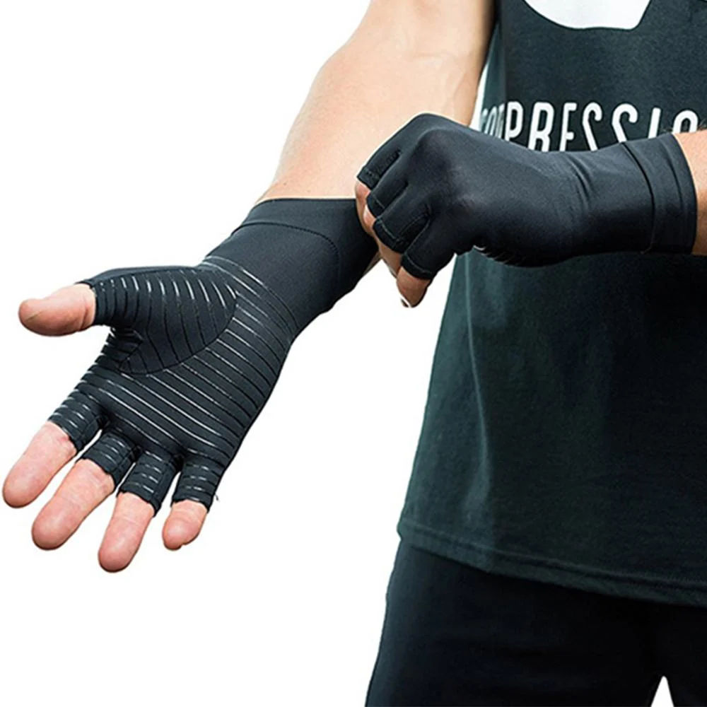 Reusable Premium Compression Arthritis Copper Hand Gloves Efficient