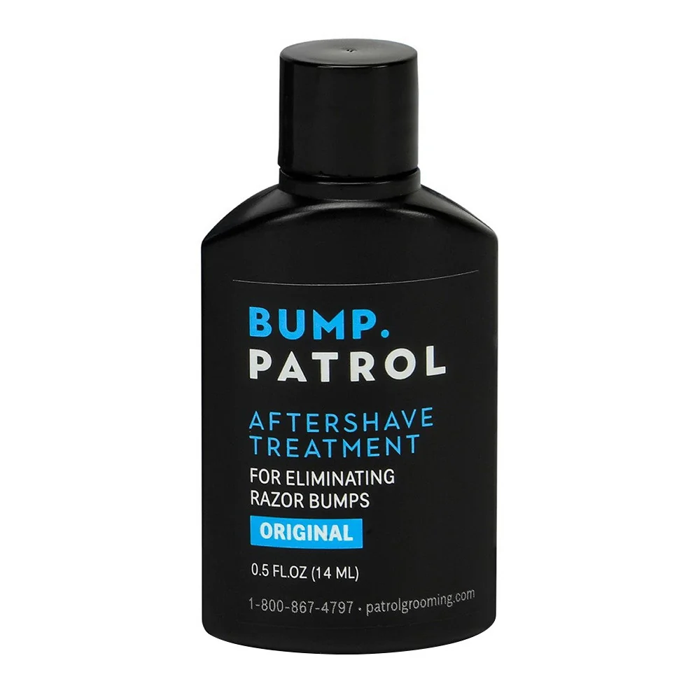 Elite Bump Patrol Aftershave for Razor Bumps and Ingrown Hair Formula 0.5 Oz Smooth