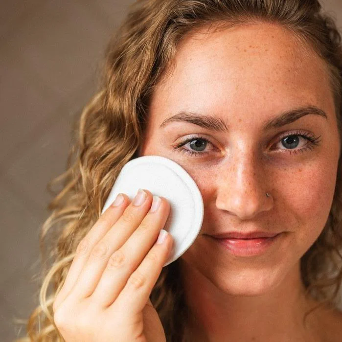 Relaxed Reusable Bamboo Cotton Facial Rounds 20 Ct. Practical