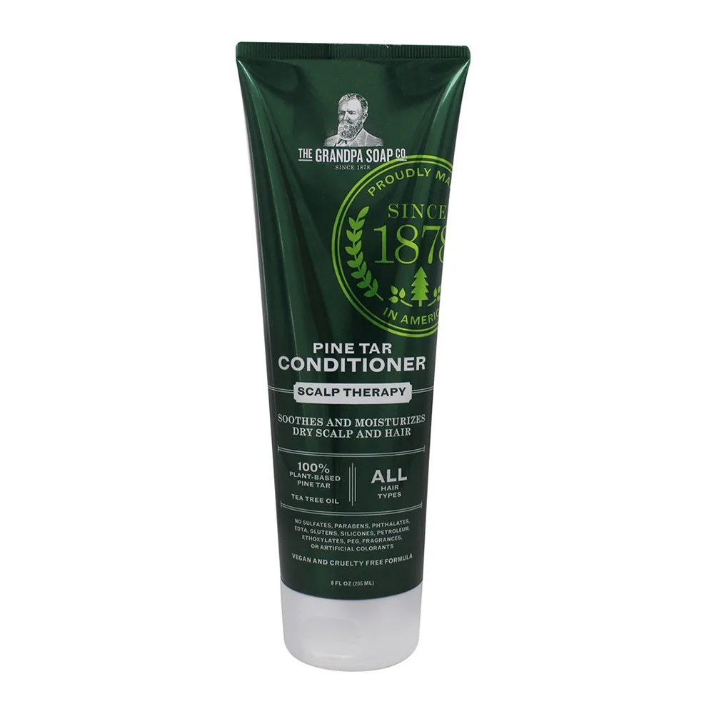 Traditional Grandpas Pine Tar Hair Conditioner 8 Oz Durable