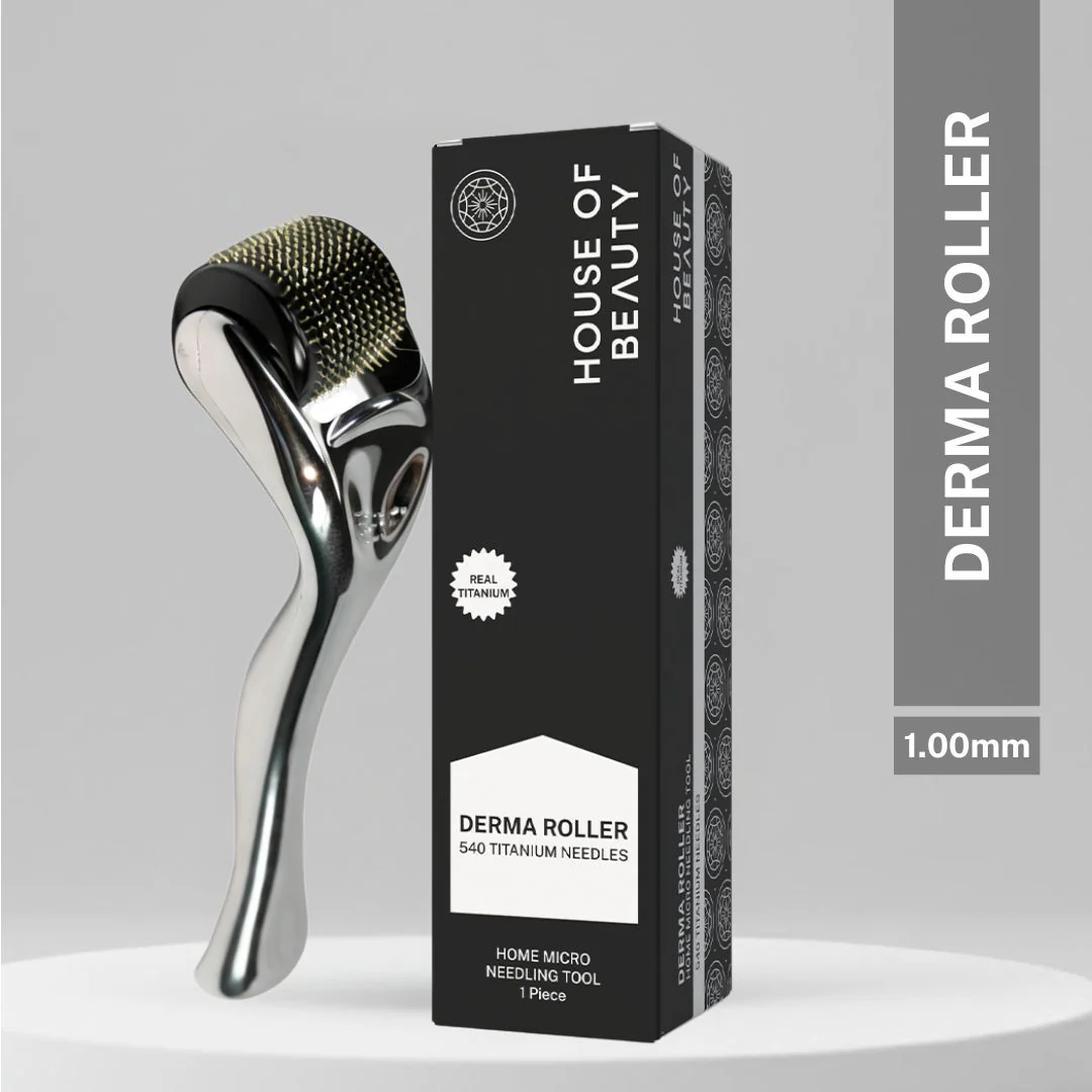 Elegant House of Beauty Derma Roller- 1.00mm Micro-needling Face Tool Healthy