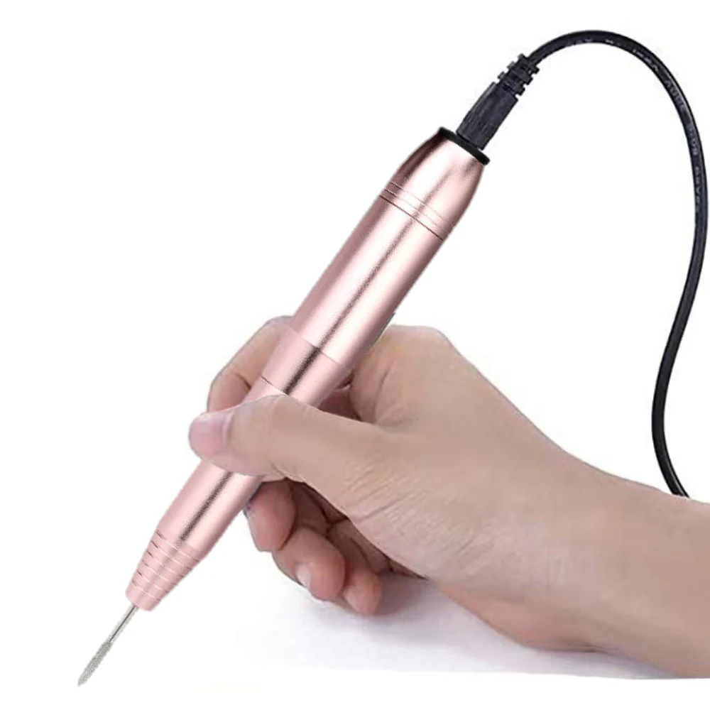 Efficient Handheld Compact Professional Electric Nail Drill Machine Kit Fine
