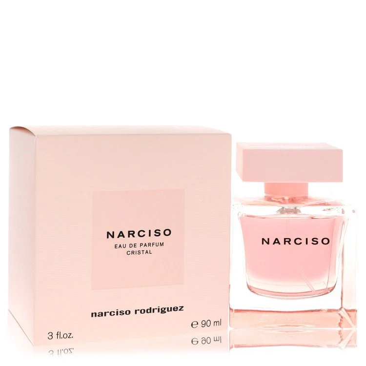 Solid Narciso Rodriguez Cristal by Narciso Rodriguez Eau De Parfum Spray 3 oz for Women Crafted