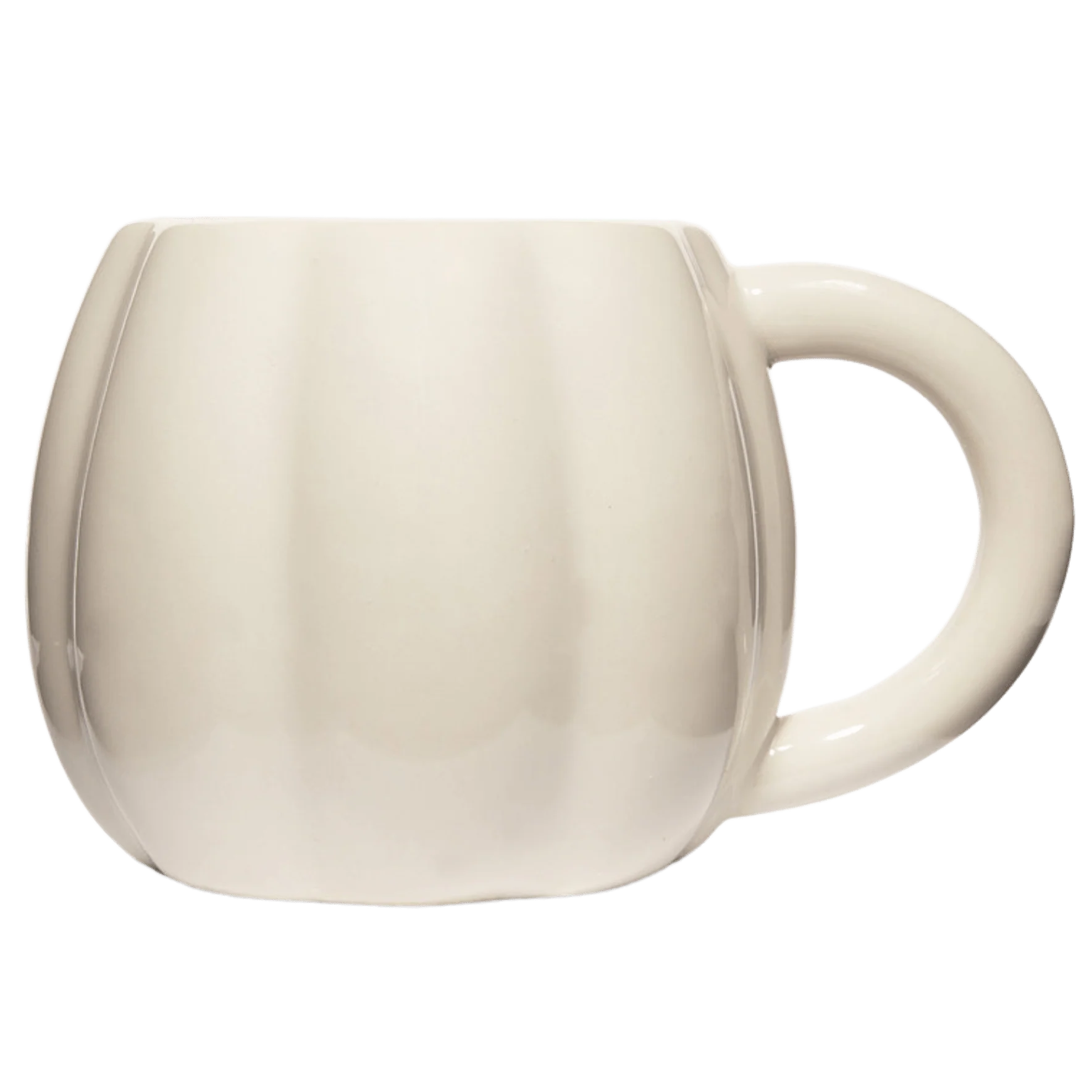 Outstanding Cream Pumpkin 19 oz Figural Coffee Mug Easy-to-Use