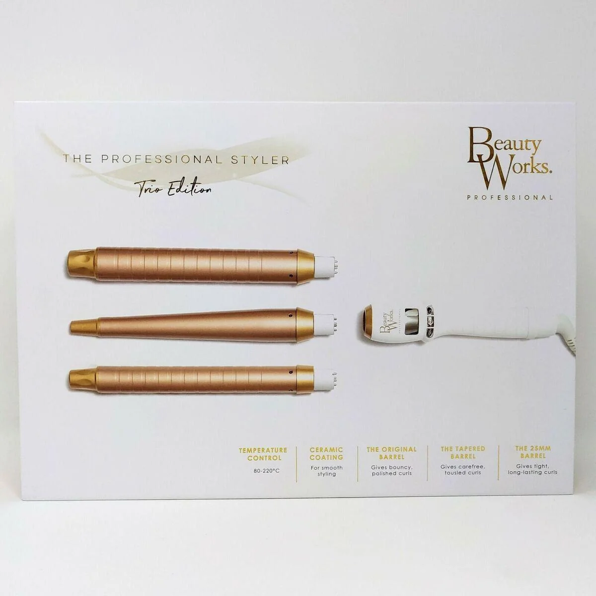Breathable Beauty Works Professional Styler Trio Edition Soft