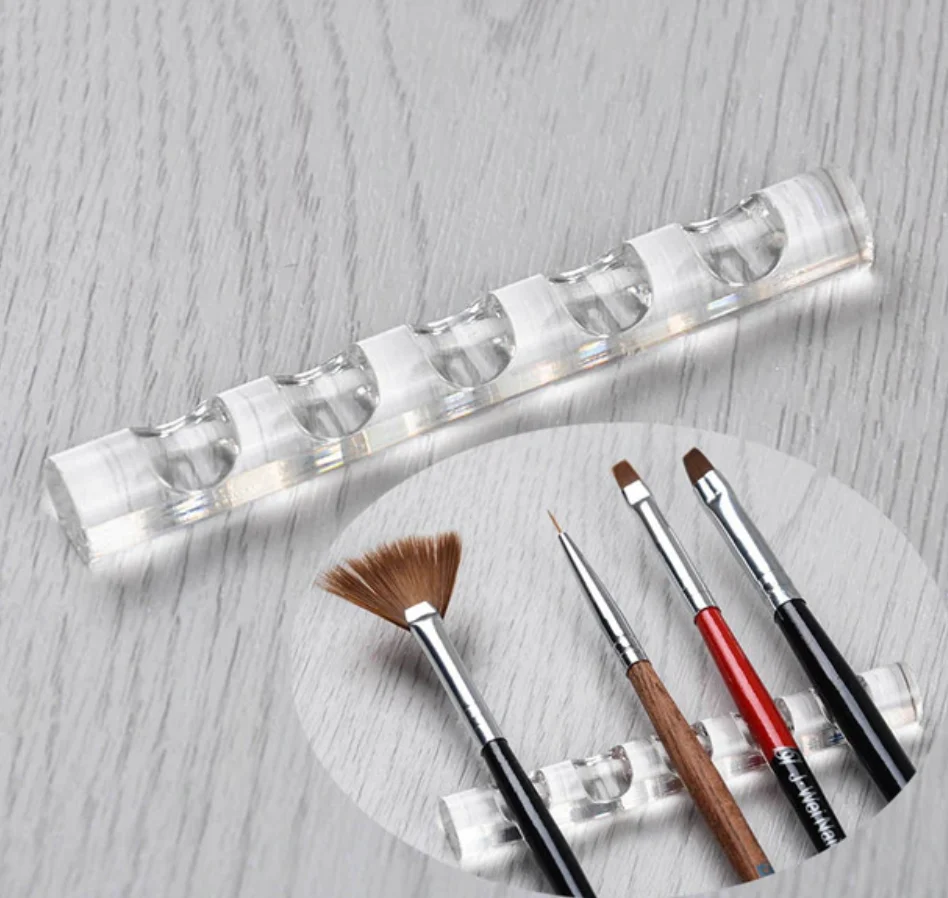 Relaxed Space Saving Brush Stand - 5 Color Choices Soft