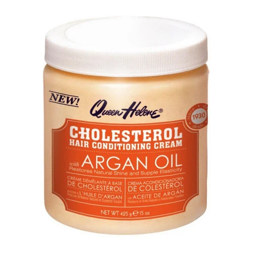 Smooth Queen Helene Cholesterol with Argan Oil Hair Conditioning Cream 15 Oz Breathable