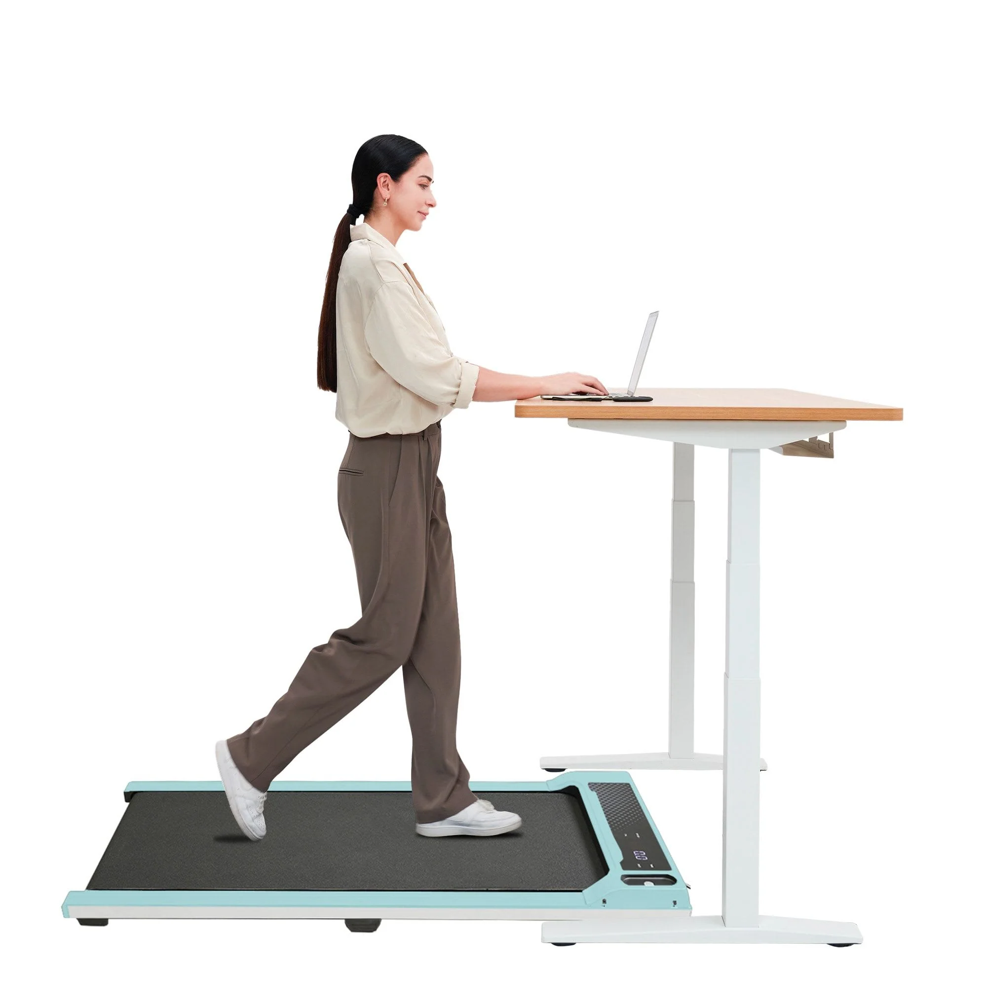 Enhanced 4 Supply Walking Pad Under Desk Treadmill Portable Small Treadmills For Home And Office Super Quiet Motorized Walking Jogging Running Machine With Remote Control Original