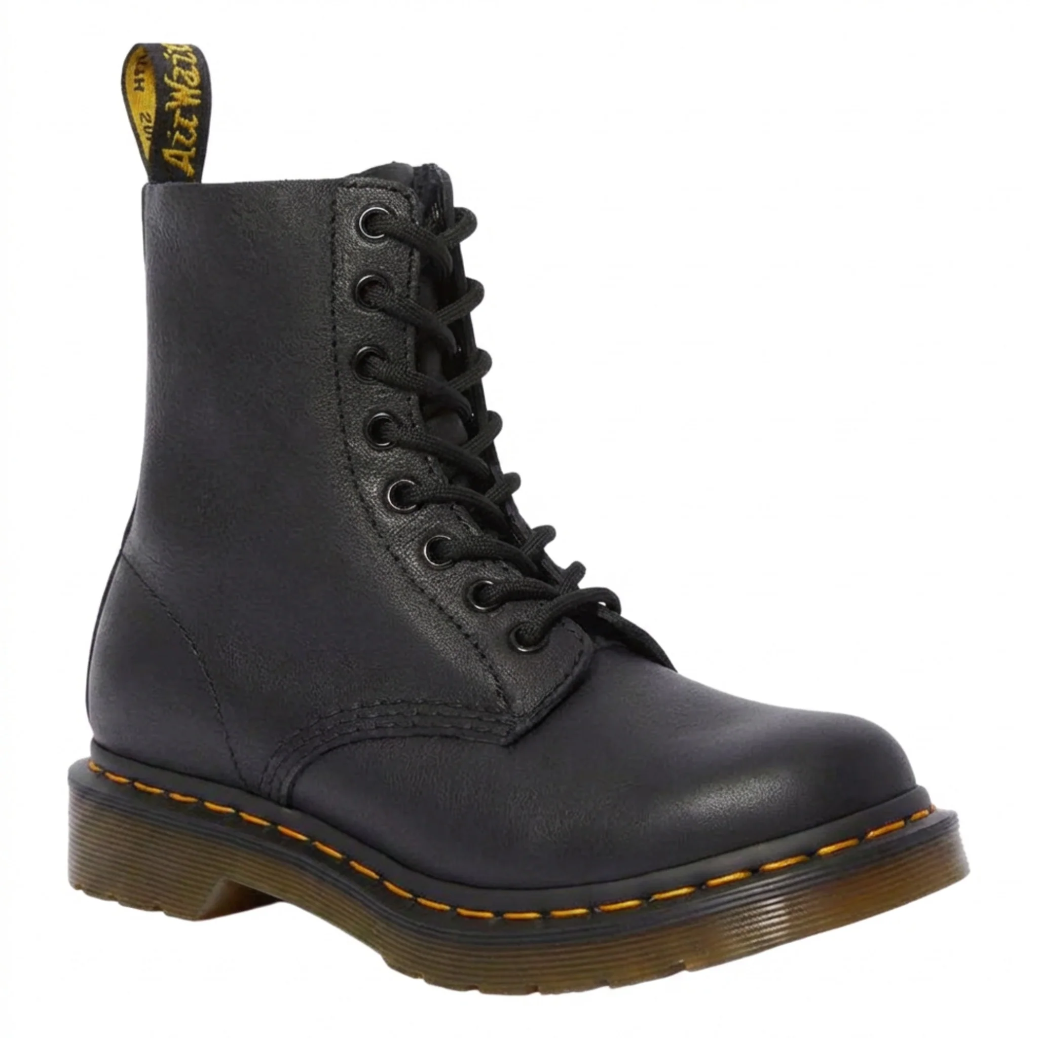 Minimalist Dr. Martens 1460 Pascal Virginia Leather Lace Up Boots Healthy