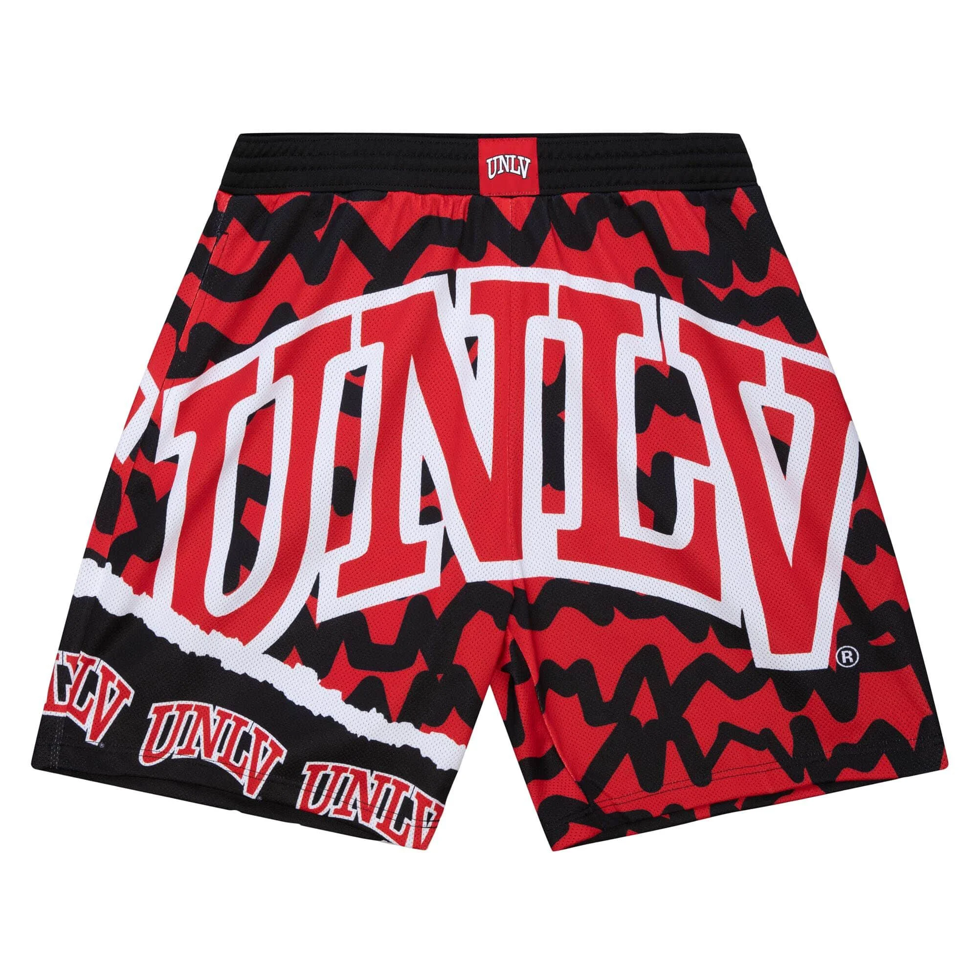 Versatile Mitchell Ness Ncaa Jumbotron 2.0 Sublimated Shorts Unlv Runnin Rebels Shorts Superior