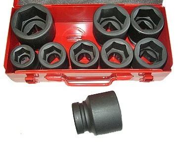 Consistent 10 Piece 1 Drive Impact Socket Set Relaxed
