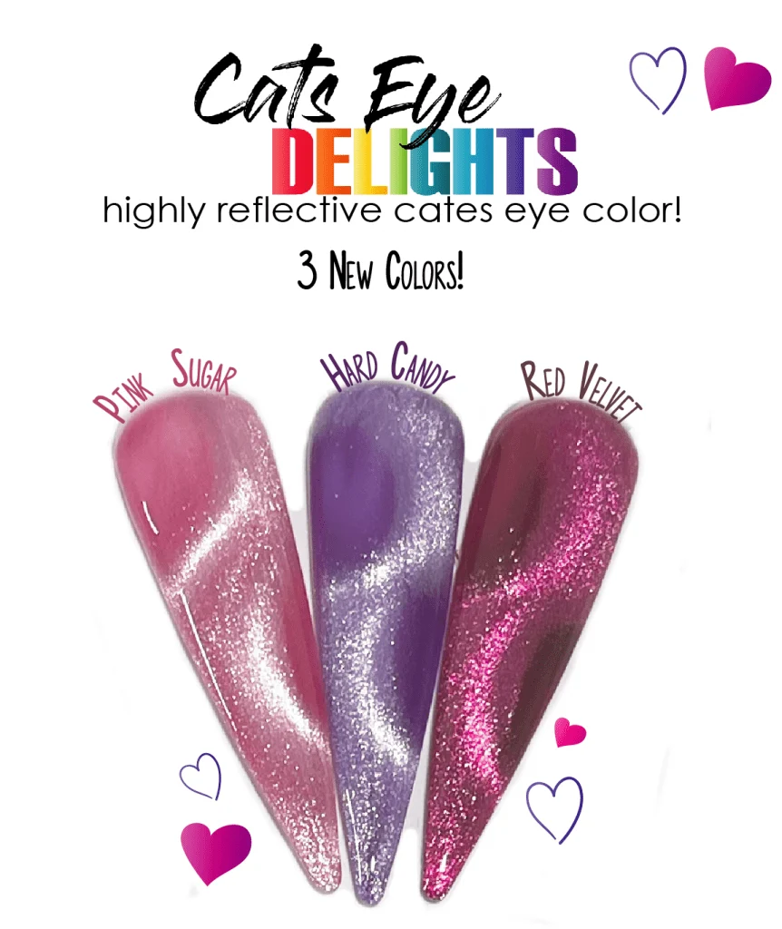 Elegant Spring Cats Eye Delights Gel Polish High-Performance
