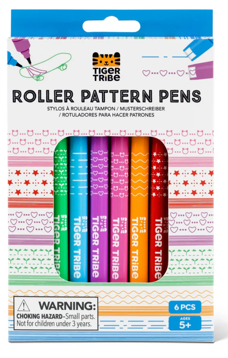Fashionable Roller Pattern Pens Smart