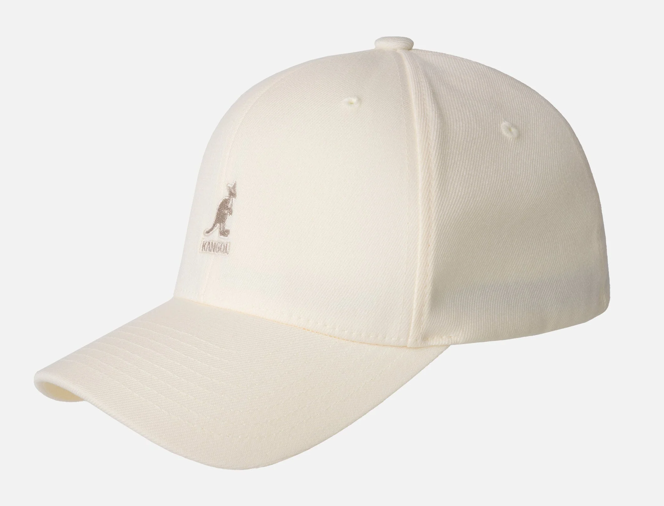 Secure Kangol Unisex Wool Flexfit Baseball Cap - 8650BC-WH103 Lightweight