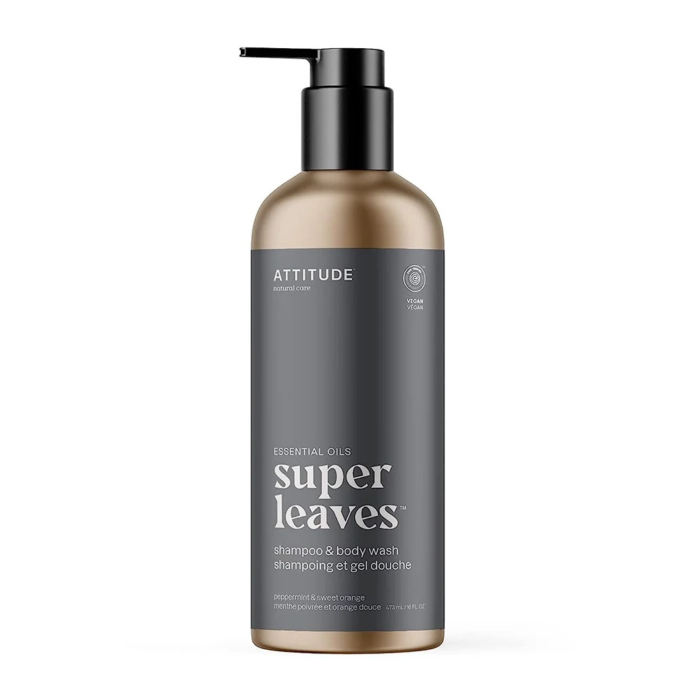 Dependable Attitude 2in1 Shampoo and Body Wash Peppermint And Sweet Orange 16 Oz Refined