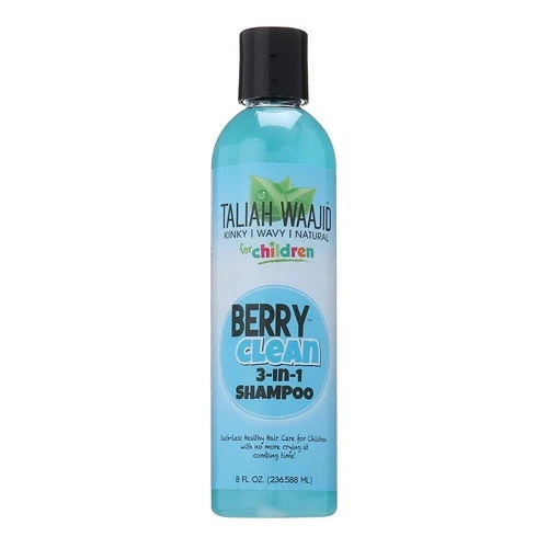 Artisan Taliah Waajid Kinky Wavy Natural Berry Clean 3 In 1 Shampoo For Children 8 Oz Environmentally Friendly